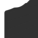 vidaXL Tête de lit Chêne noir 80 cm Bois d'ingénierie