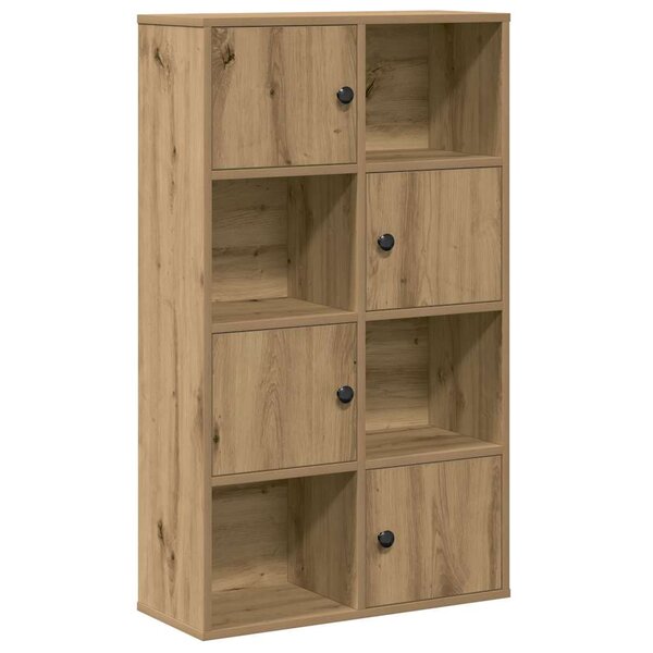 vidaXL Bibliothèque chêne artisanal 60x24x101 5 cm bois d'ingénierie