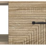 vidaXL Table basse Chêne Sonoma 90 x 50 x 40 cm Bois d'ingénierie