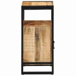 vidaXL Meuble de Salle de Bain Marron Bois de manguier massif