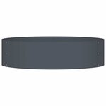 vidaXL Cache-pot de jardin 5 Pièces Anthracite 80 x 80 x 20 cm