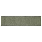 vidaXL Tapis de surface Vert olive 60 x 250 cm Jute