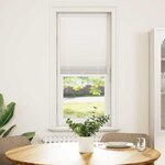 vidaXL Store plissé 40x150 cm Blanc