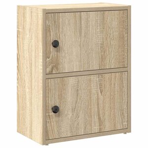 vidaXL Bibliothèque chêne sonoma 40x24x52 cm bois d'ingénierie
