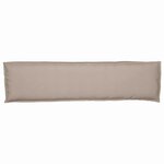 vidaXL Set de coussins de palette 2 Pièces Taupe 150 x 40 x 8 cm