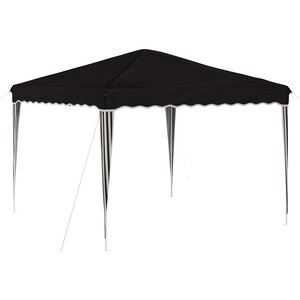 vidaXL Tente de fête pop-up 288 x 288 x 245 cm Noir Tissu Oxford