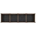 vidaXL Lit surélevé 160x40x23 cm Polypropylène