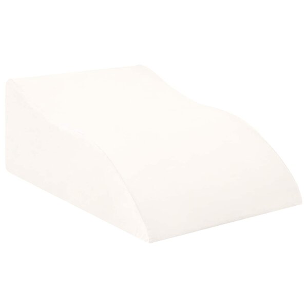 vidaXL Coussin pour jambes Blanc 68 x 41 x 24 cm