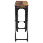 vidaXL Table console 2 Pièces Bois Ancien 100 x 28 x 75 cm