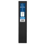 Classeur personnalisable Kreacover A4 Maxi 4 Ax Diam 40mm Dos 60 mm Noir EXACOMPTA