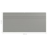 vidaXL Tapis de tente 250x550 cm Anthracite et blanc