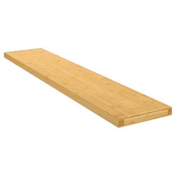 vidaXL Étagère murale 100x20x4 cm bambou