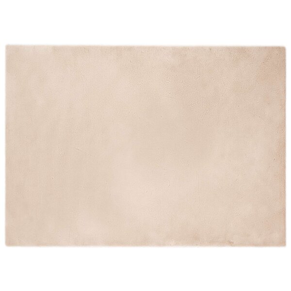 vidaXL Tapis en Fourrure Synthétique de Lapin Olite Taupe 200 x 280 cm