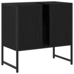 vidaXL Meuble sous-vasque de salle de bain Chêne noir 60 x 30 x 60 cm