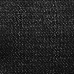 vidaXL Voile d'ombrage 160 g/m² rectangulaire noir 6x8 m PEHD