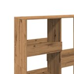 vidaXL Cloison de séparation chêne artisanal bois d'ingénierie