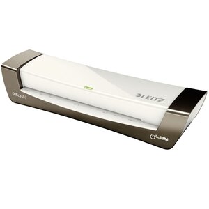 Leitz Plastifieuse de bureau ILAM A4 Argenté