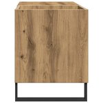 vidaXL Armoire à disques chêne artisanal 84 5x38x48 cm bois ingénierie