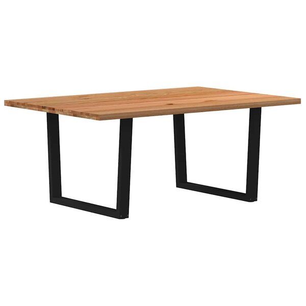 vidaXL Table à manger 180x120x74 cm bois de chêne massif rectangulaire