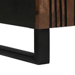 vidaXL Meuble TV Marron 105 x 33 x 46 cm bois de manguier massif