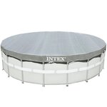 Intex Couverture de piscine ronde Deluxe 488 cm 28040