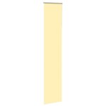 vidaXL Store enrouleur occultant jaune largeur du tissu 55 7 cm