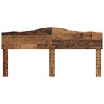 vidaXL Tête de lit Bois Ancien 180 cm Bois d'ingénierie