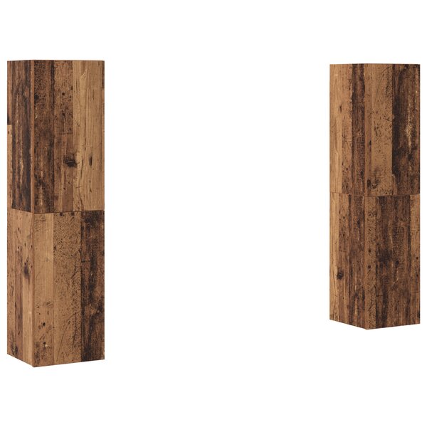 vidaXL Ensemble meuble TV 4 Pièces Bois ancien 30.5 x 30 x 60 cm