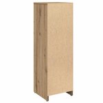 vidaXL Armoire de bain chêne artisanal 30x30x95 cm bois d'ingénierie