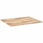 vidaXL Dessus de bureau non traité 100x80x2 cm bois d'acacia massif