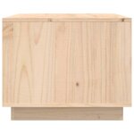 vidaXL Table basse 80x50x40 cm Bois massif de pin