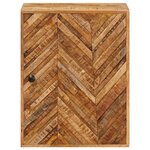 vidaXL Armoire suspendue avec stockage Marron 38 x 33 5 x 48 cm