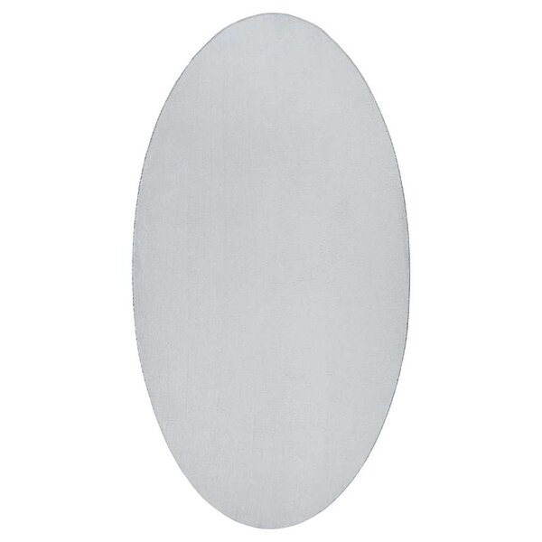 vidaXL Tapis Gris 80 x 150 cm Polyester