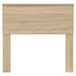 vidaXL Tête de lit Chêne Sonoma 80 cm Bois d'ingénierie