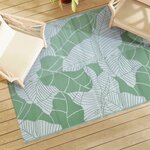 vidaXL Tapis d'extérieur vert 140x200 cm PP