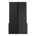 Bureau d'angle assis-debout (piètement) - hauteur : 69 - 118 cm - largeur : 90 - 150 cm (gauche) / 110 - 190 cm (droite) - angle : 90° - 150 kg 14_0005940