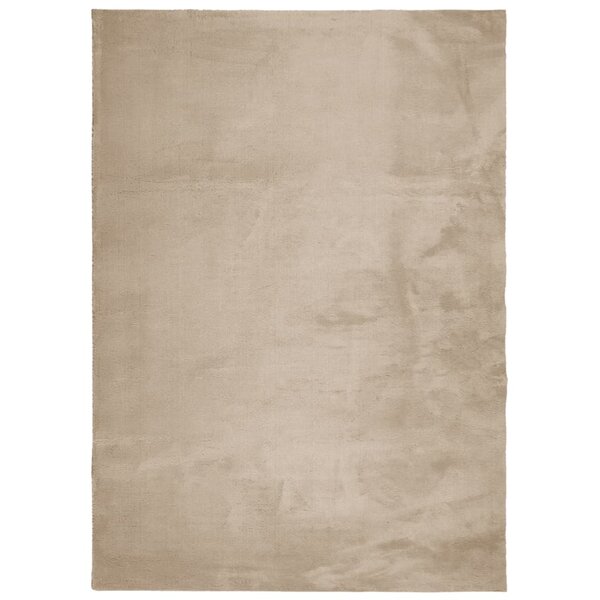 vidaXL Tapis HUARTE à poils courts doux et lavable sable 200x280 cm