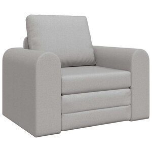 vidaXL Canapé-Lit Gris nuage 98 x 71 x 83 cm tissu