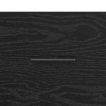 vidaXL Buffet avec tiroir Chêne noir 40 x 33 x 70 cm Bois d'ingénierie