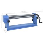 vidaXL Machine à cintrer 640 mm Acier