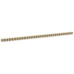 vidaXL Valance de Store pour Cadre de 6 m Verte et Jaune 5.8x0.2 m