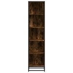 vidaXL Bibliothèque chêne fumé 40x35x170 5 cm bois d'ingénierie