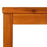 vidaXL Table basse 50x35x45 cm Bois d'acacia solide