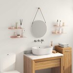 vidaXL Étagère flottante 4 pc Rose 40 x 18 x 2 5 cm Acier