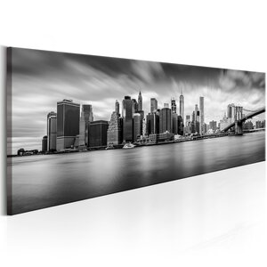 Tableau - new york: stylish city l x h en cm 135x45