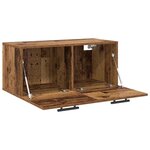 vidaXL Meuble mural Bois ancien 80 x 36.5 x 35 cm Bois d'ingénierie