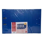 Lot De 5 Classeurs À Levier Intérieur Et Extérieur En Polypropylène - Dos De 80mm - Mécanique Prem'touch - Format À Classer A4 - Bleu Foncé - X 2 - Exacompta