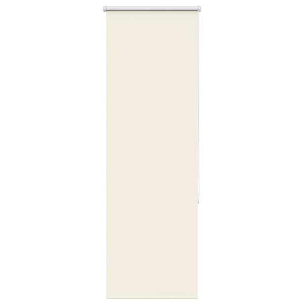 vidaXL Store enrouleur occultant blanc cassé 60x130cm largeur du tissu