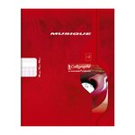 Piqûre musique et chant 17x22 48p séyès/portées 90/70g - Coloris aléatoires CALLIGRAPHE