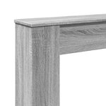 VidaXL Cadre de cheminée sonoma gris 100x20x100 cm bois d'ingénierie